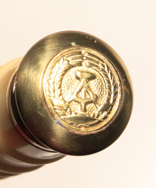 East German (DDR) Border Guard officer's dagger in fitted case - Image 6