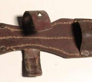 German WWII 98k bayonet frog marked