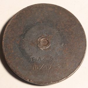 Grenade launching plate Mills bomb 1917