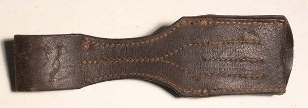 German 1898/05 leather bayonet frog - Image 2