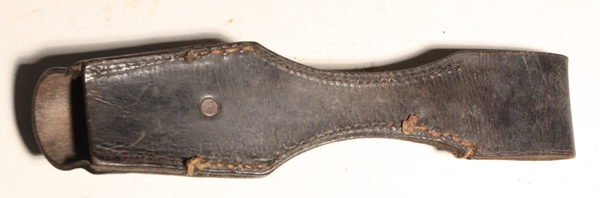 German WW2 leather bayonet frog - Image 2