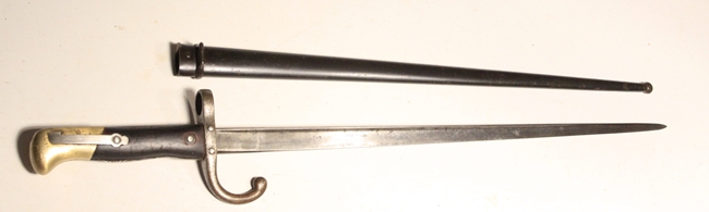 Romanian Model 1879 T-back bayonet Steyr