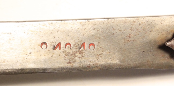 Indian Tulwar curved sword with relic scabbard - Image 6