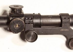 No. 32 Mk III sniper scope with No. 8 Mk 2 soft case