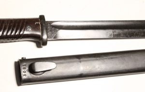 German 1884/98 III bayonet bym mismatched
