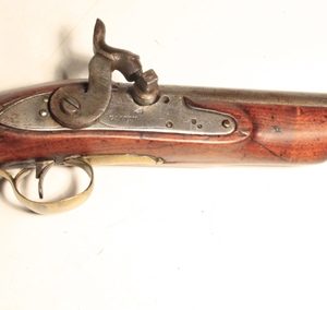 British 1813 Indian Contract pistol converted to percussion