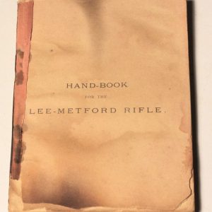 Lee Metford Rifle Handbook 1897