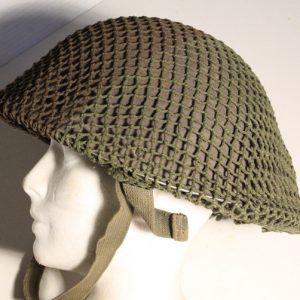British Mk 4 “Turtle Shell” helmet with net