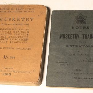Musketry training pamphlets (2)