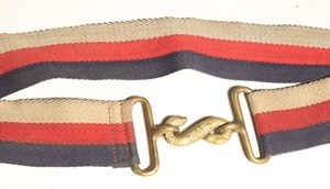 WW1 fabric snake belt