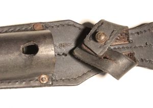 98k leather frog with strap