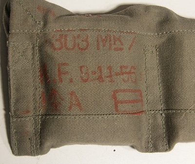 .303 Mk7 cloth bandoleer India - Image 2