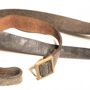 European leather rifle sling WWI, WWII