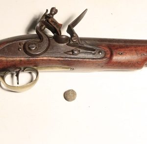 British 1813 Indian Contract Flintlock pistol