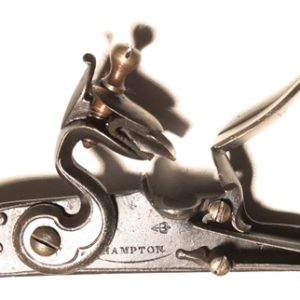 British 1813 Indian Contract Flintlock Lock