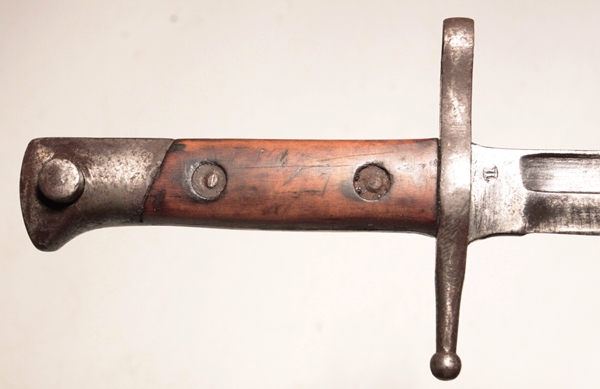 Italian 1891 bayonet with fluted steel scabbard - Image 2