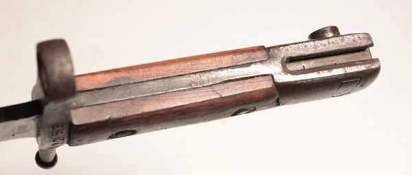 Italian 1891 bayonet with fluted steel scabbard - Image 6