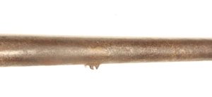 Muzzle loading pistol barrel