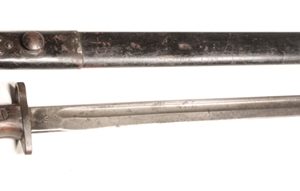 P1907 bayonet with Siamese steel scabbard
