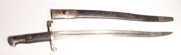 Pattern 1858 Yataghan bayonet US Civil War Export