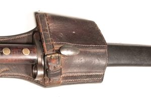 Pattern 1888 bayonet with Oliver pattern leather frog