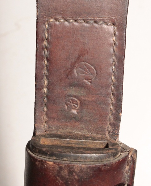 Ross hunting knife leather scabbard - Image 2