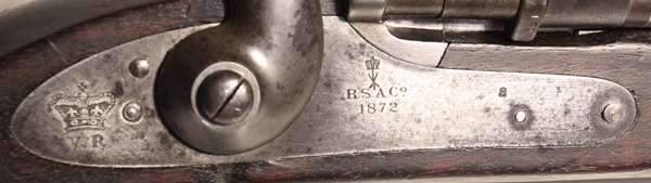 Snider Enfield Short Rifle Mk III BSA 1872 - Image 3