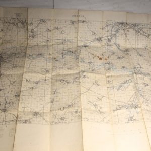 Trench Map France 51B two maps