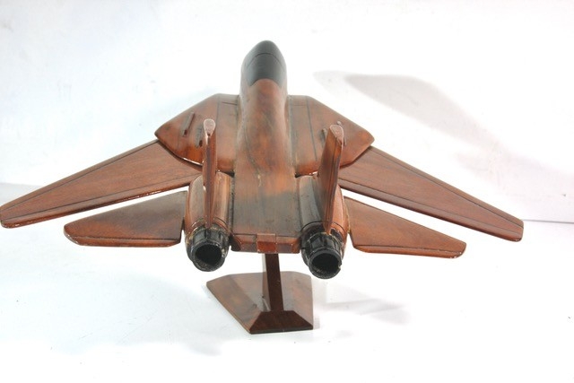 Grumman F14 Tomcat Mahogany Model - Image 4