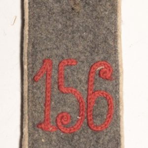 Imperial German 156 regiment shoulder strap