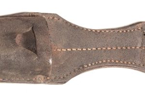 German 1898/05 leather bayonet frog