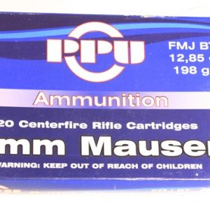 7.92mm Mauser PPU 198gr FMJ BT (140)