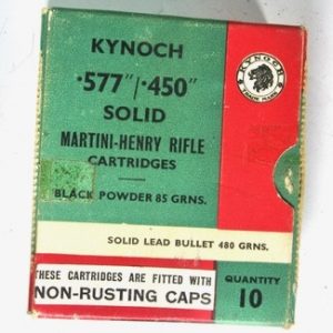 Martini-Henry .577/.450 ammunition