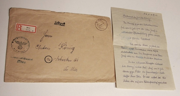 German Soldier’s Documents WWII - Image 9