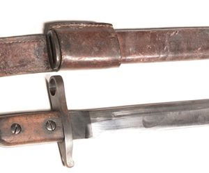 Ross Rifle Pattern 1911 (Mk II) bayonet early production straight crossguard