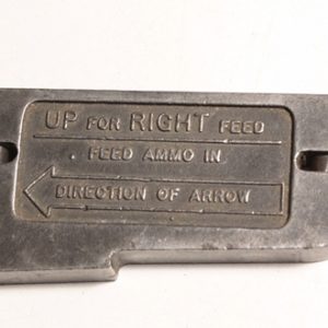 Mystery Item Machine Gun Ammo Feed Plate