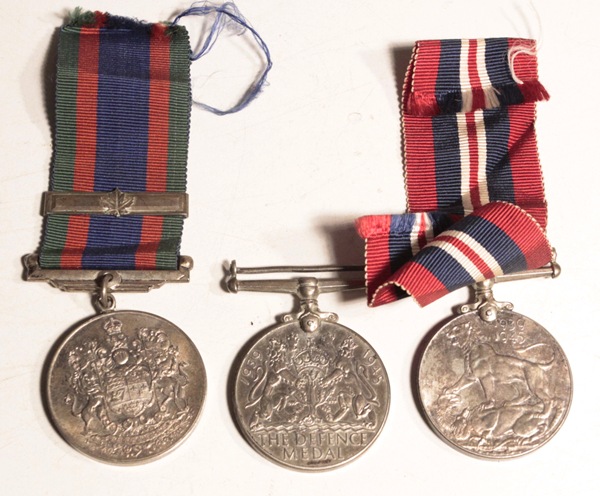 WWII Royal Canadian Army Service Corps medals and document set - Image 8
