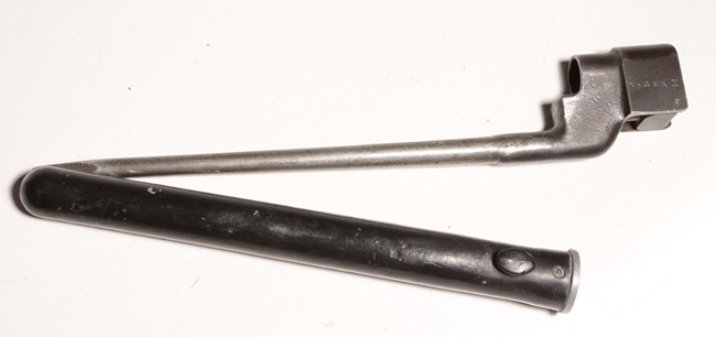 Lee Enfield No. 4 Mk II CA marked in plastic Mk 3 scabbard