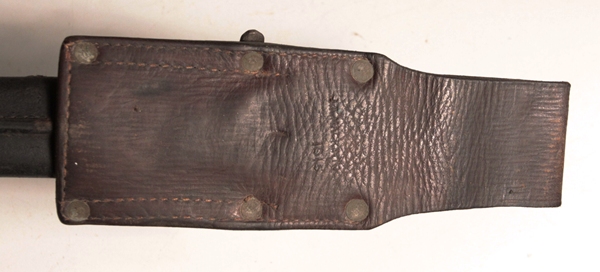 British Pattern 1888 bayonet Canadian marked with frog - Image 10