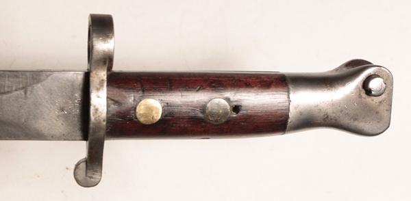 British Pattern 1888 bayonet Canadian marked with frog - Image 2