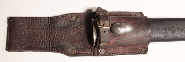 British Pattern 1888 bayonet Canadian marked with frog - Image 8