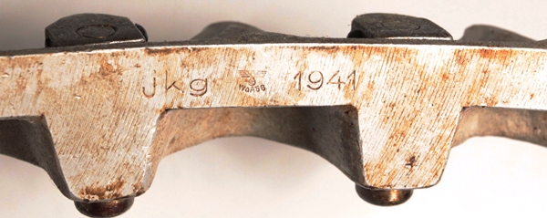 40mm Bofors gun clip German marked - Image 2