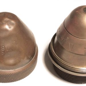 British time fuze No. 198 with cover