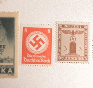 German WWII postage stamps