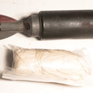 2 inch mortar illuminating with parachute