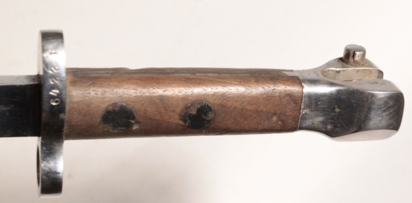 Dutch Model 1895 Cavalry Carbine parade bayonet - Image 5
