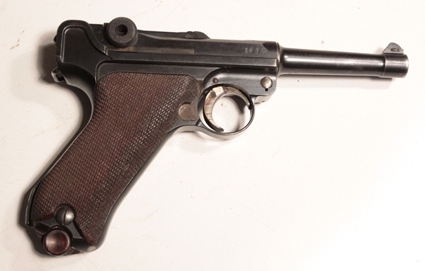 Luger P08 1916 with holster - Image 2