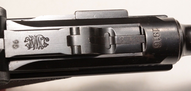 Luger P08 1916 with holster - Image 3