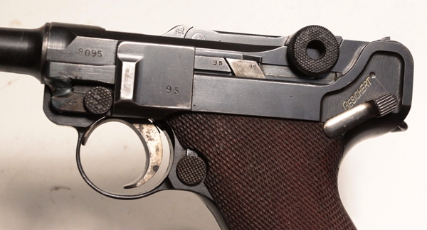 Luger P08 1916 with holster - Image 5