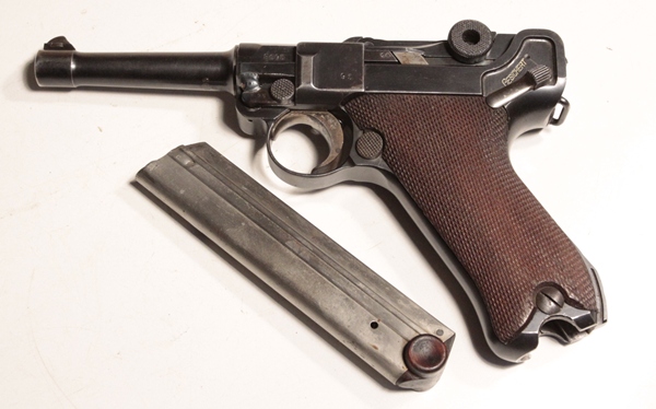 Luger P08 1916 with holster - Image 6